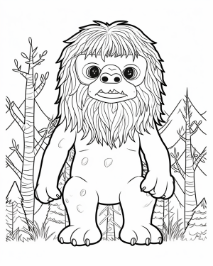 Printable sasquatch pages