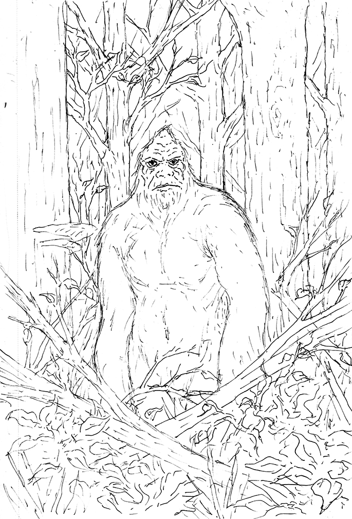 Sasquatch by benjamin