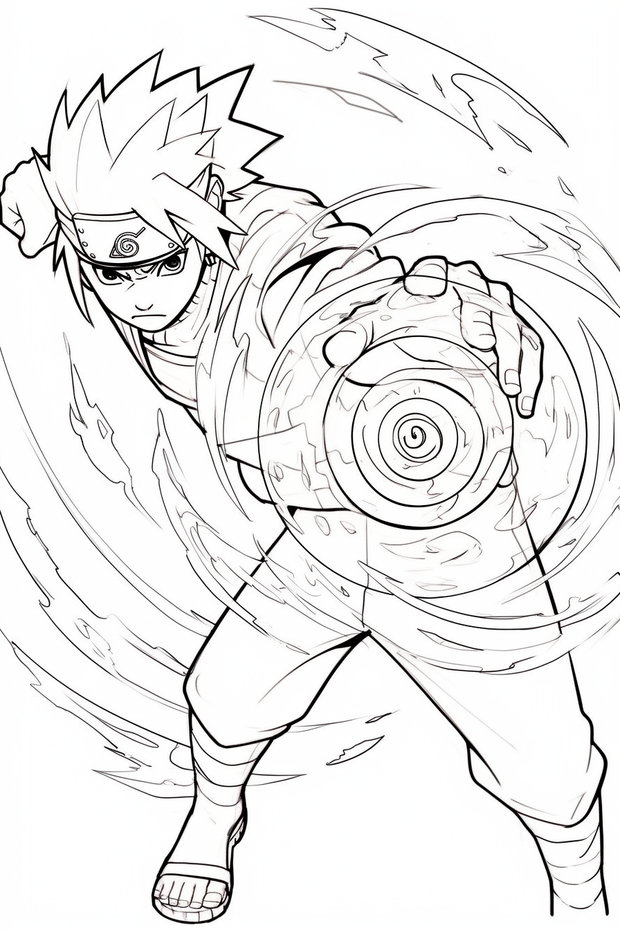 Naruto coloring pages