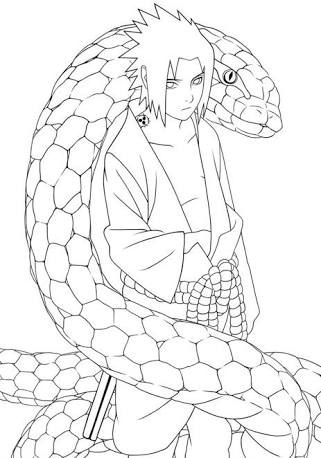 Pin by shopborges on anime cartoon coloring pages naruto drawings sasuke drawing