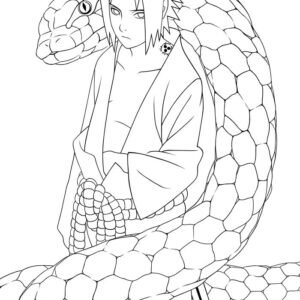 Naruto and sasuke coloring pages printable for free download