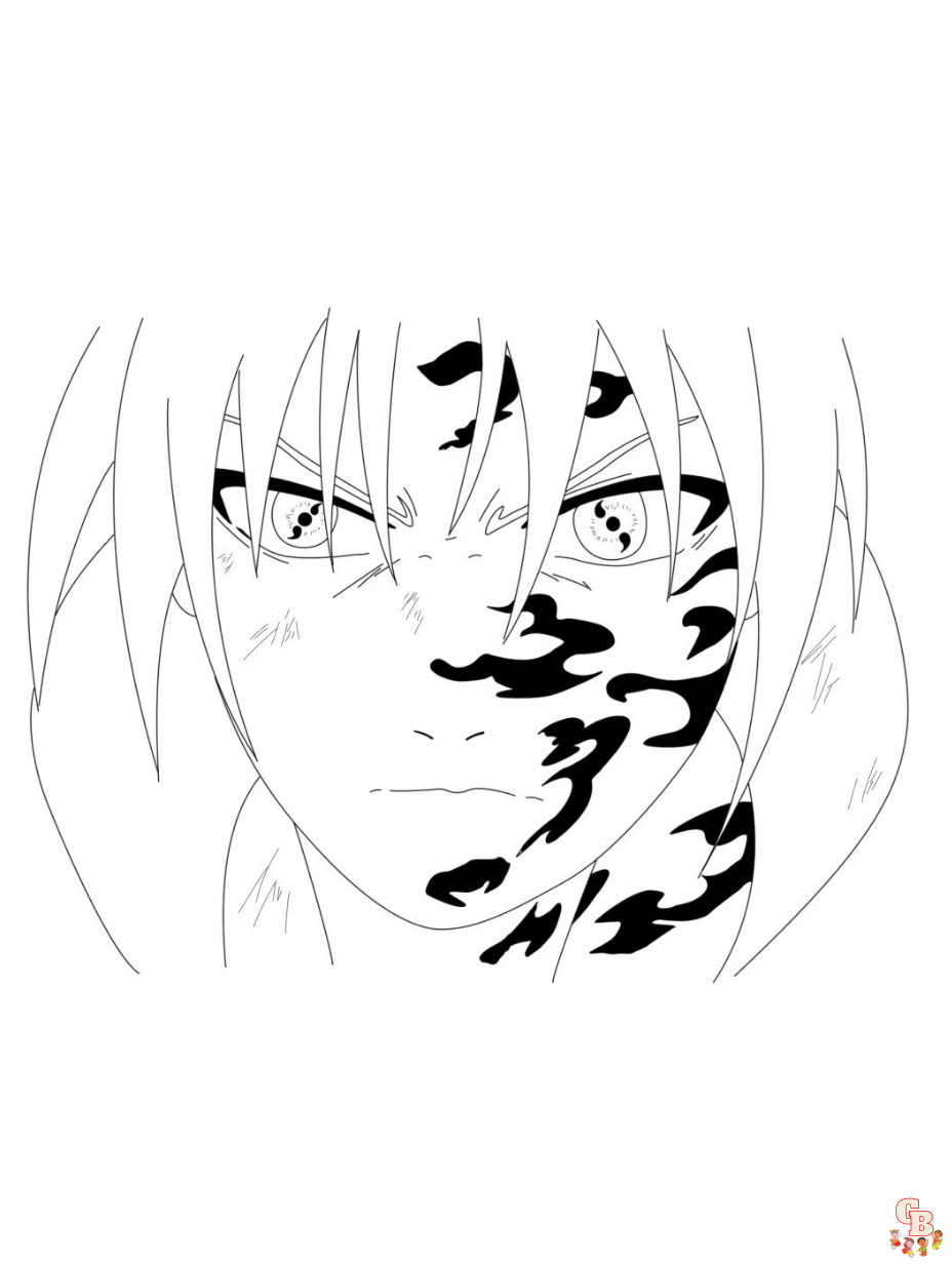 Free naruto coloring pages for kids and adults