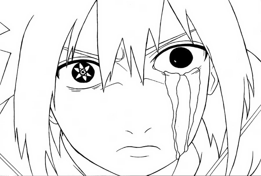 Sasuke coloring pages