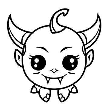 Satanic outline png transparent images free download vector files