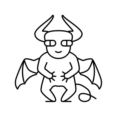 Satanic coloring page cliparts stock vector and royalty free satanic coloring page illustrations
