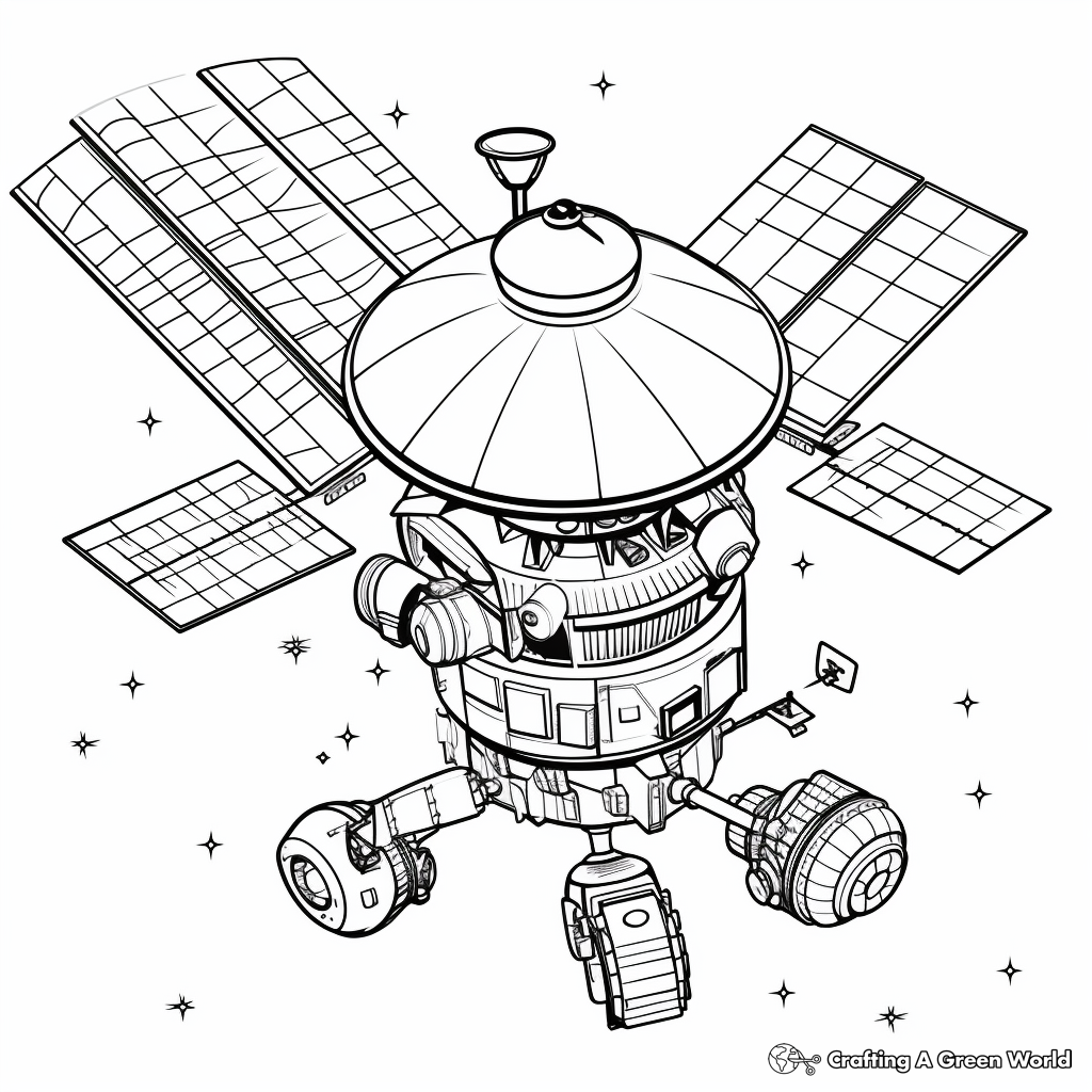 Solar system nasa coloring pages
