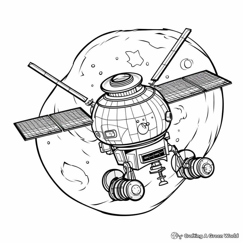 Solar system nasa coloring pages