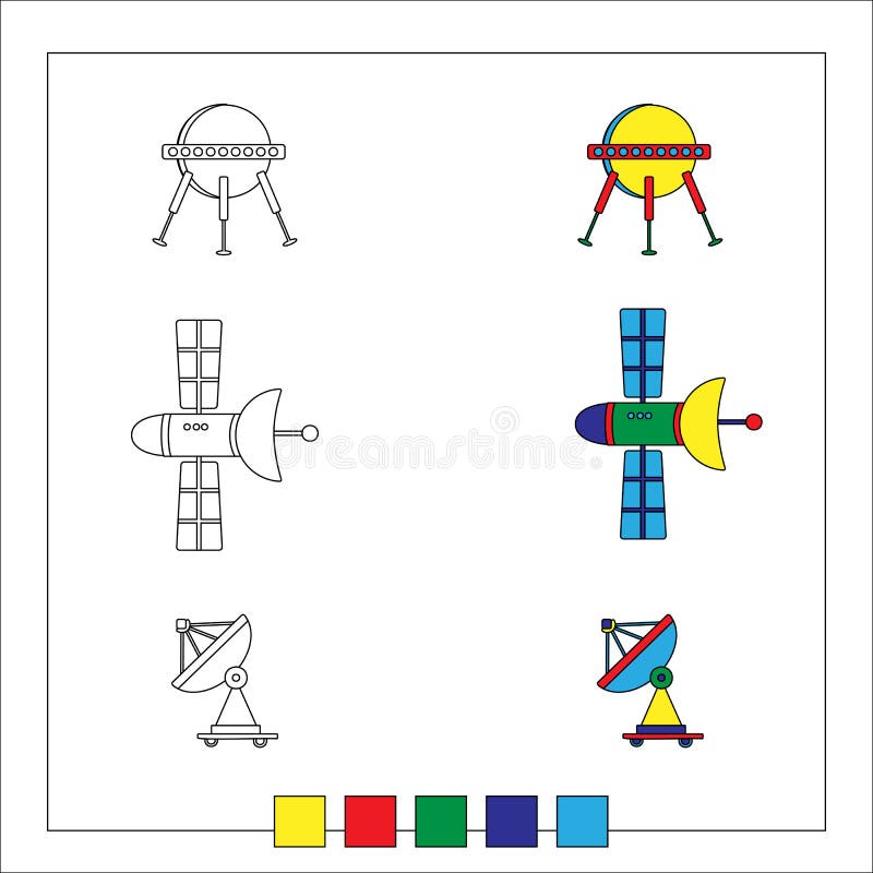 Et coloring pages stock illustrations â et coloring pages stock illustrations vectors clipart