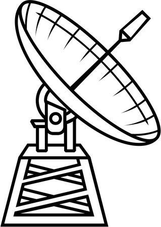 Dibujo satelite