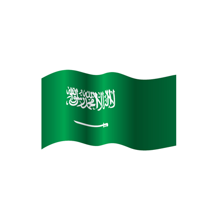 Saudi arabia flag vector illustration isolated on white background royalty free svg cliparts vectors and stock illustration image
