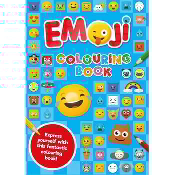 Emoji colouring book emoji