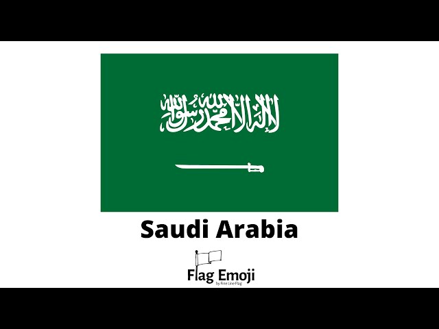 Saudi arabia flag eoji ðð