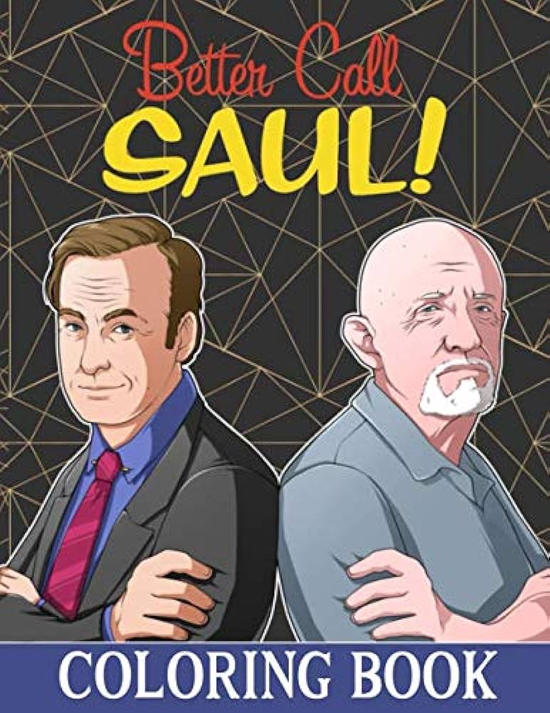 Better call saul loring book great gift for adults who loves better call saul tv series patrick andy books