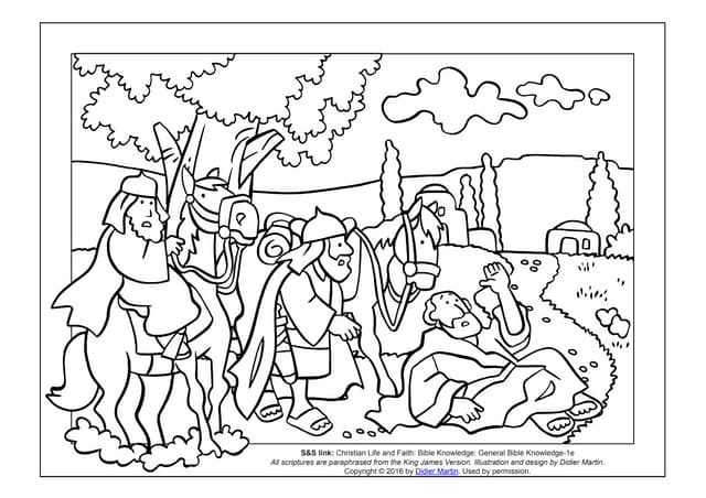 Coloring page the acts of the apostles