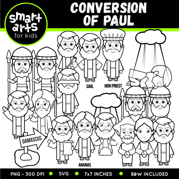Conversion of paul clip art