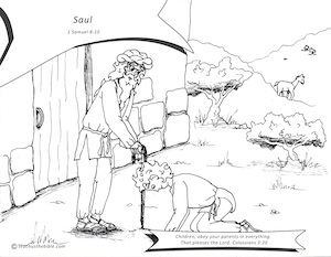 Saul teach us the bible