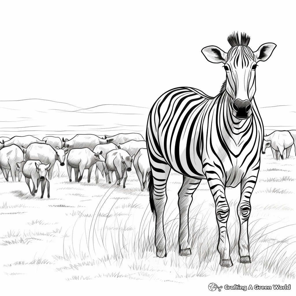 African animal coloring pages