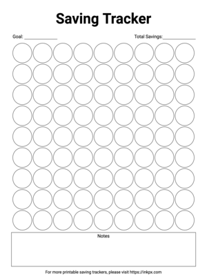 Free printable saving trackers track and journal your financial progresspdf png and jpg