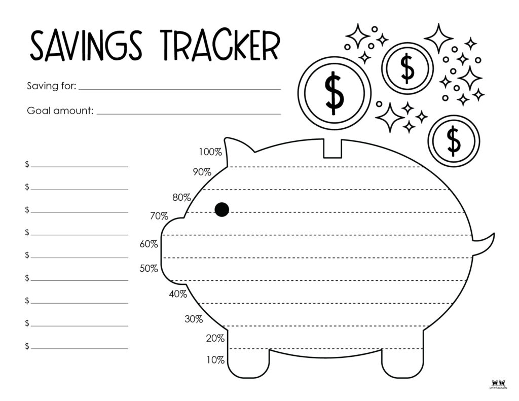 Savings trackers