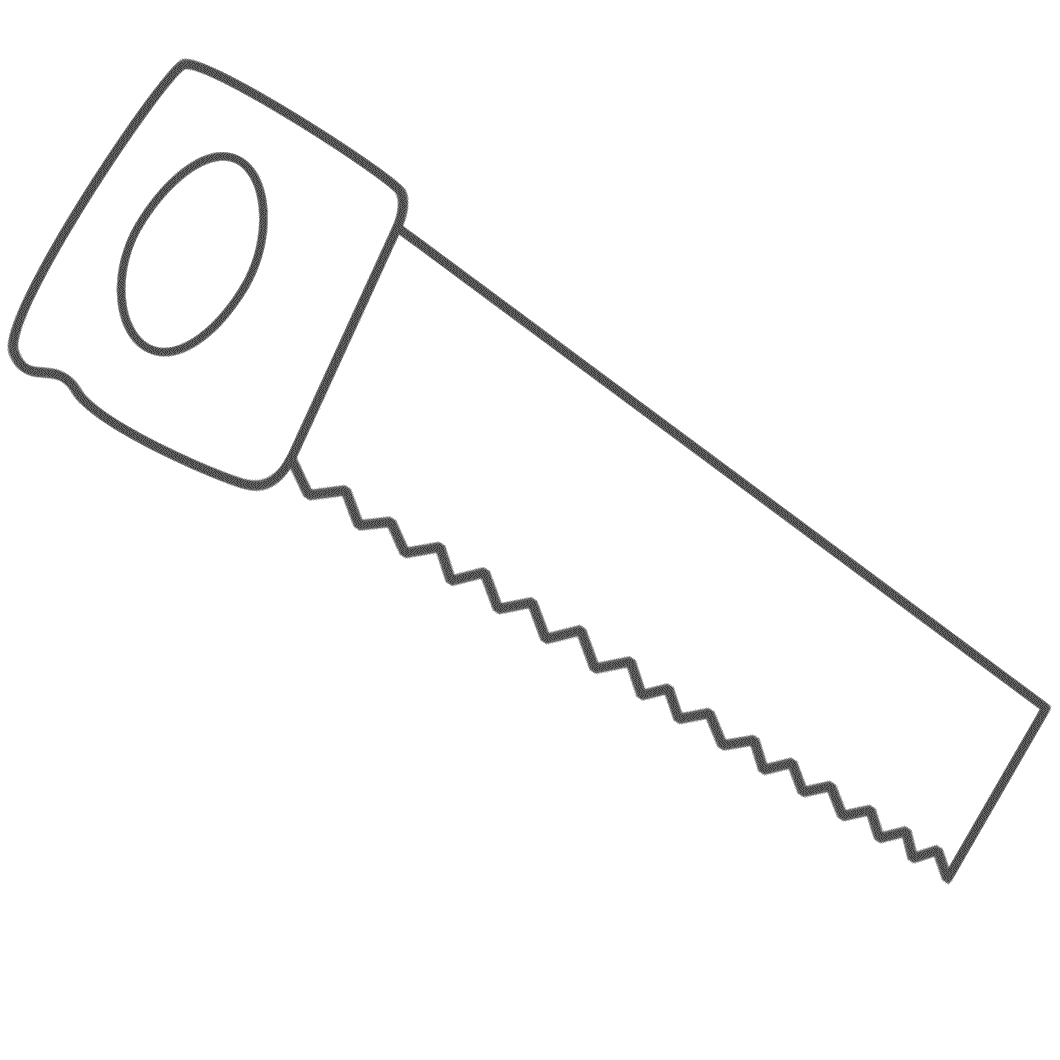 Saw angled