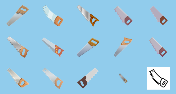 Ðª carpentry saw emoji