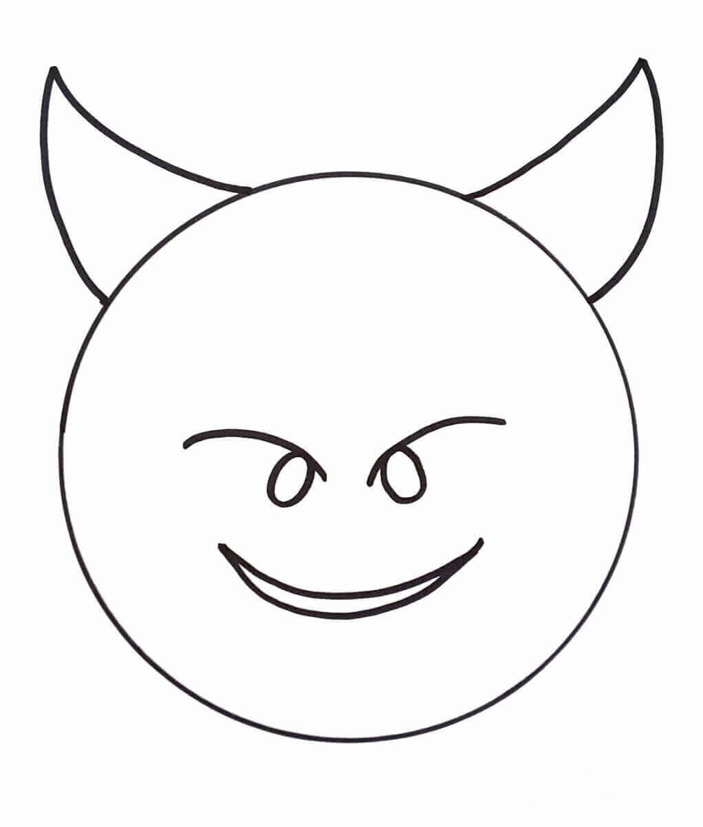 Free printable emoji coloring pages