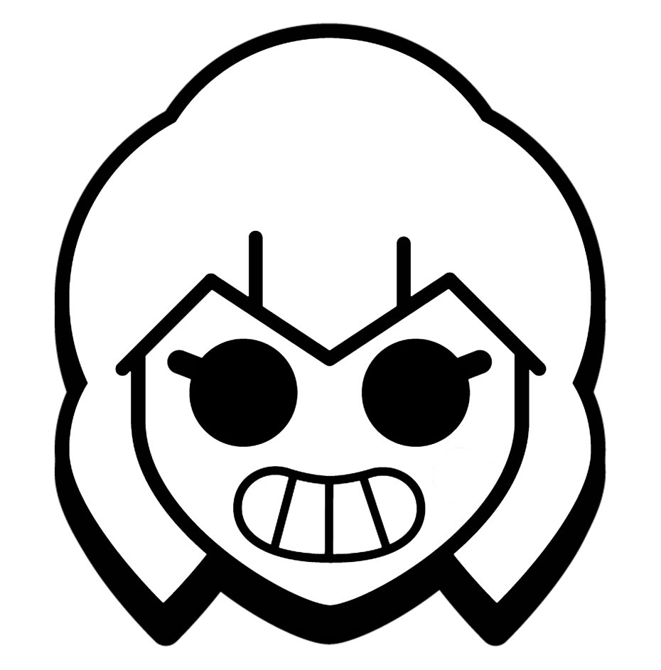 Brawl stars emoji coloring pages images â print or download for free