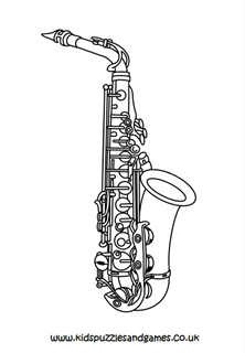 Saxophone louring page
