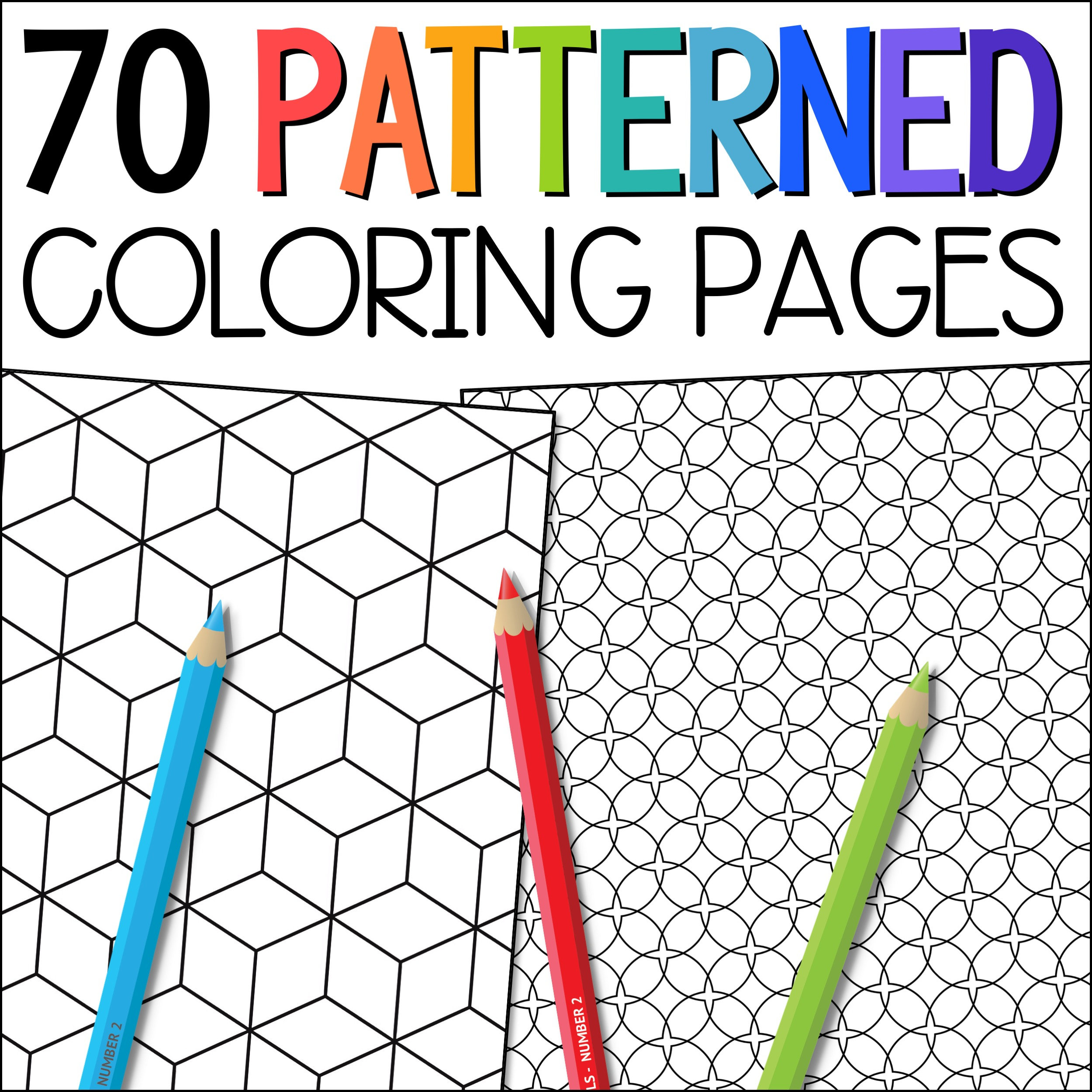 Geometric coloring pages for adults and kids printable adult pattern coloring sheets print a coloring book for relaxation and fun