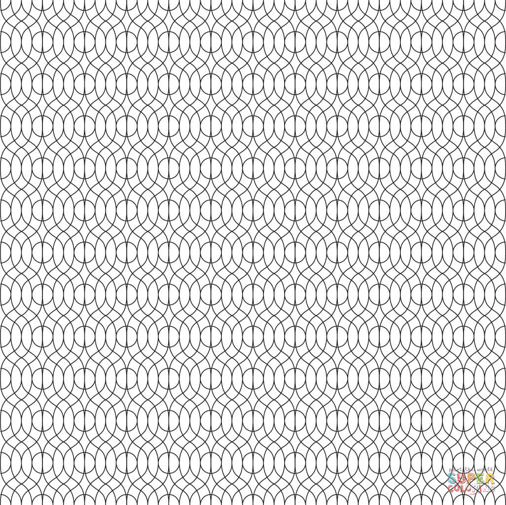 Halle lines tiled pattern coloring page free printable coloring pages