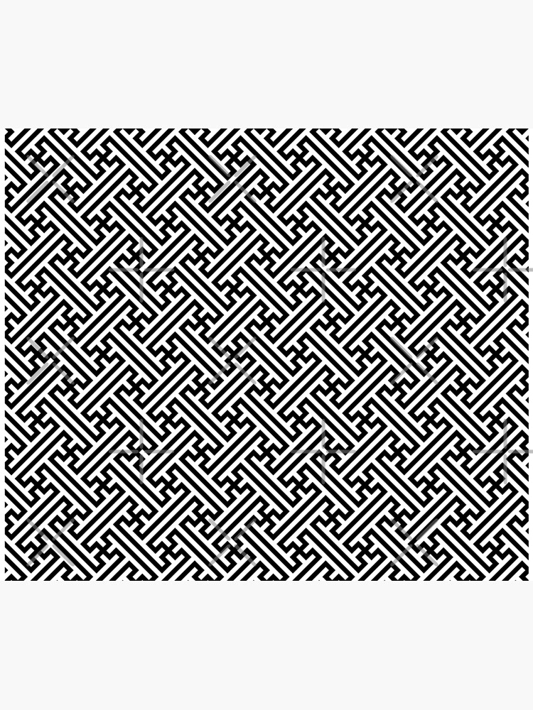Sayagata pattern duvet cover for sale by elfina