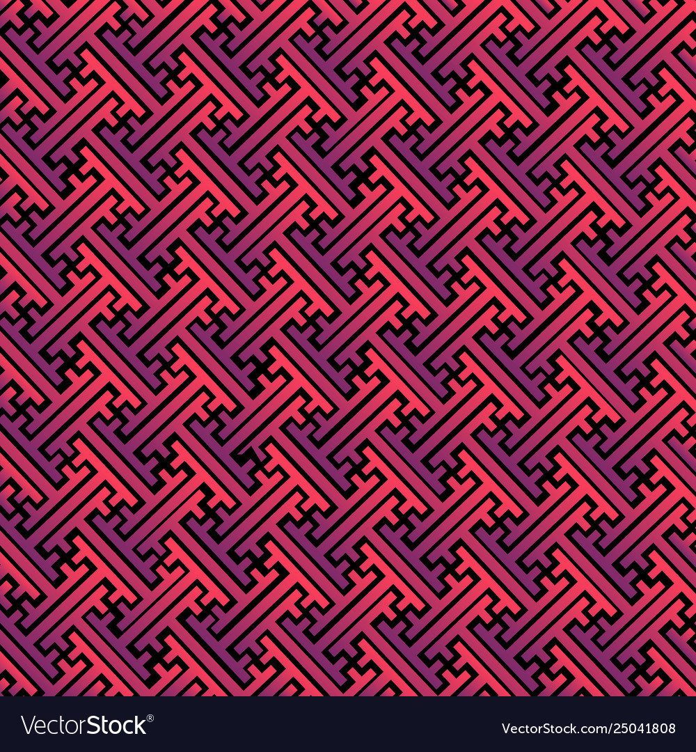 Colorful psychedelic pattern sayagata style vector image