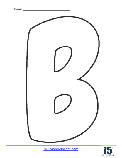 Bubble letter worksheets