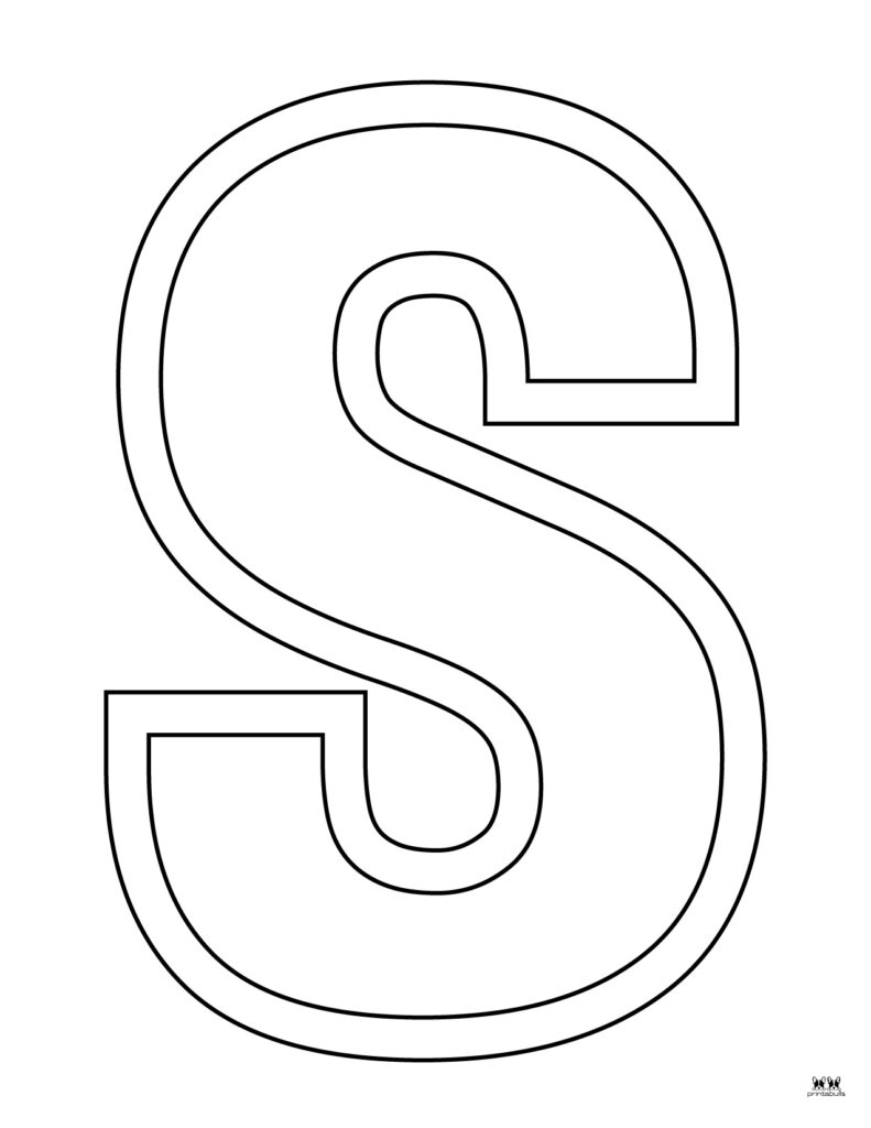 Letter s worksheets