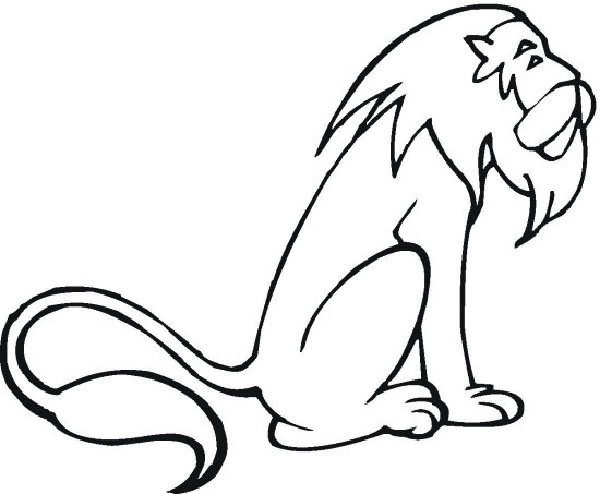 Best lion and tiger coloring pages for kids