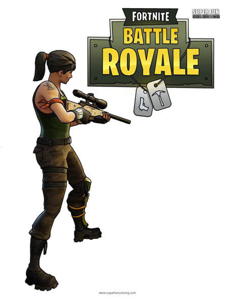 Fortnite coloring pages