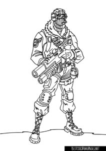 Fortnite coloring pages