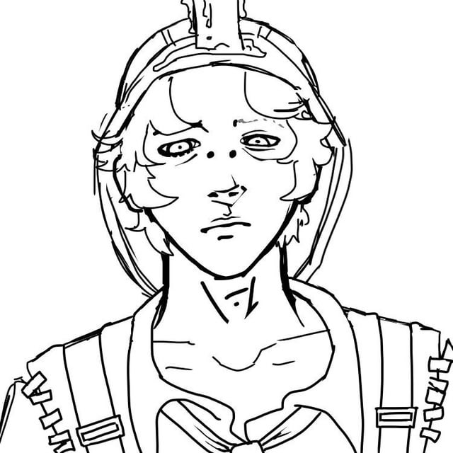 Oc i tried to draw norton with a scar a little bit more realistic than the red face paint i see sometimes ridentityv