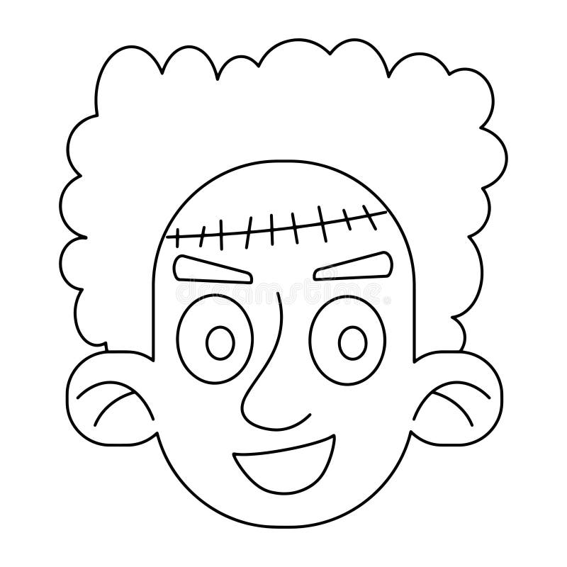 Big forehead stock illustrations â big forehead stock illustrations vectors clipart