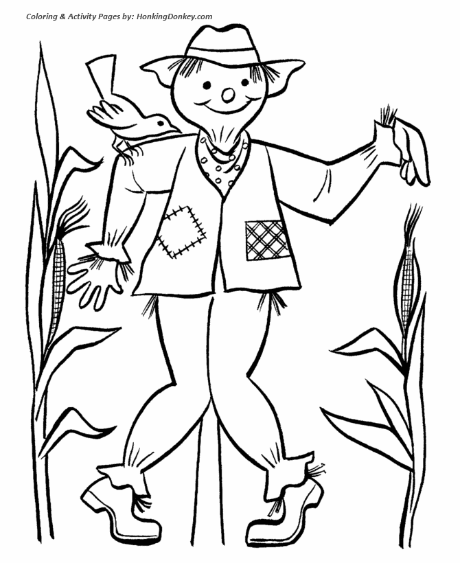 Thanksgiving coloring pages