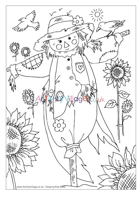 Scarecrow louring page