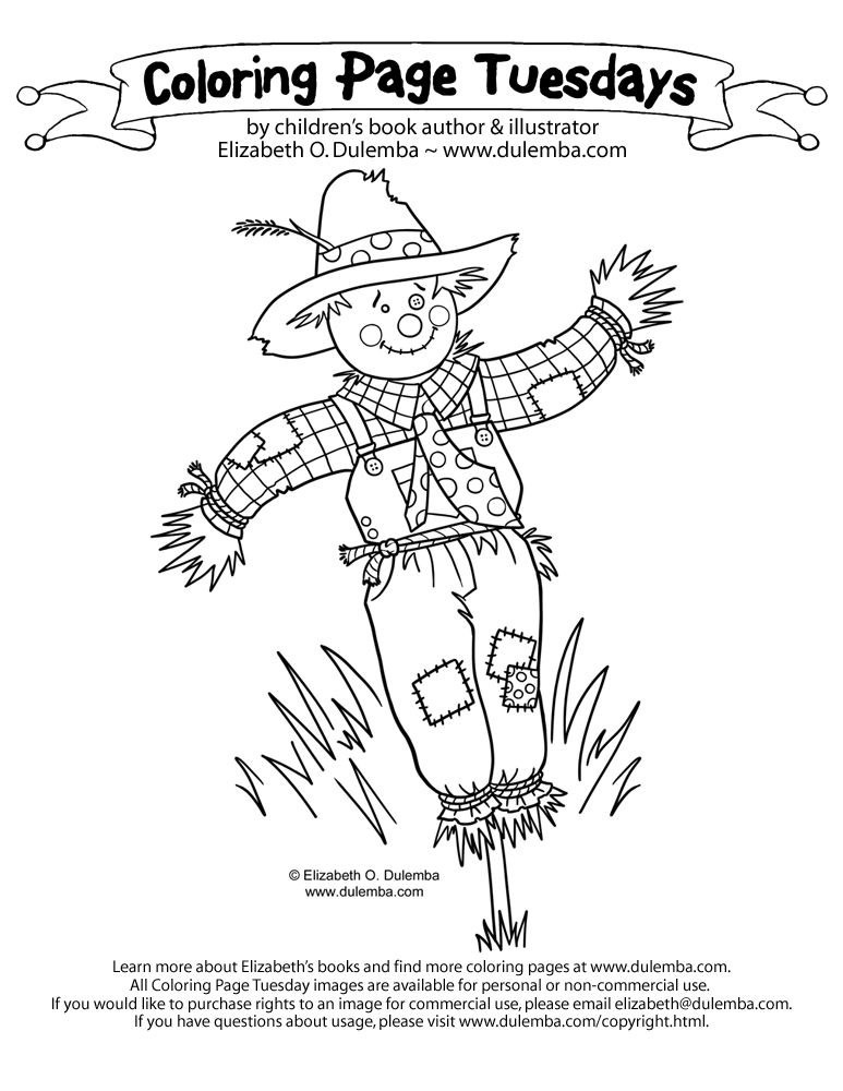 Coloring page tuesday