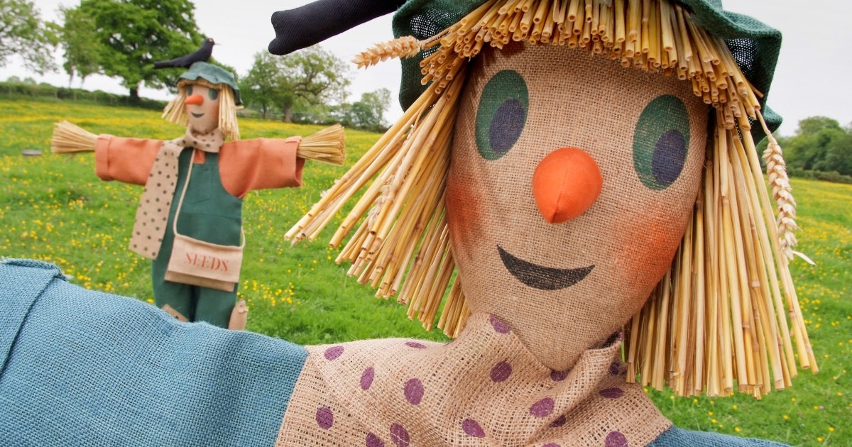 Well eat crow if you dont love these scarecrow coloring pages