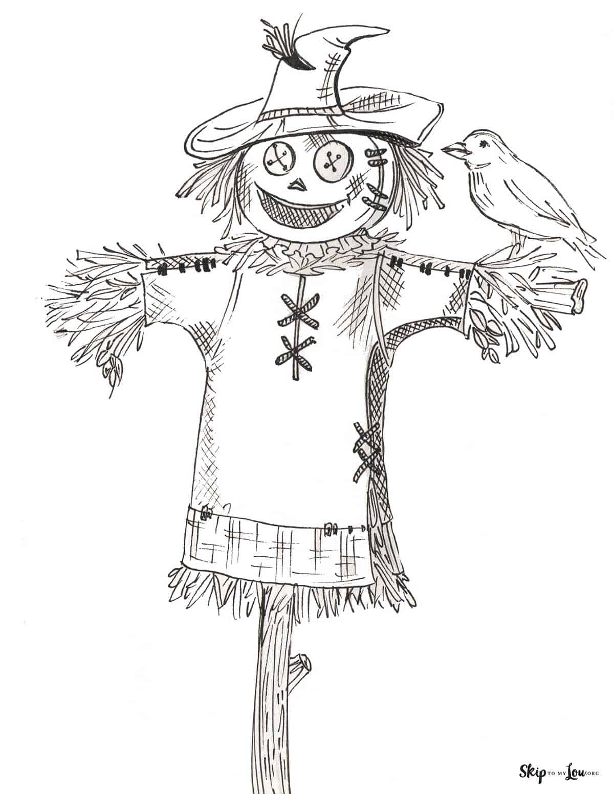 Free printable fall coloring pages skip to my lou