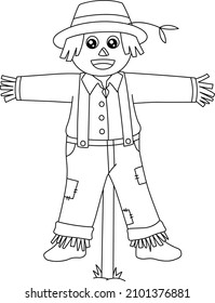 Scarecrow coloring images stock photos d objects vectors