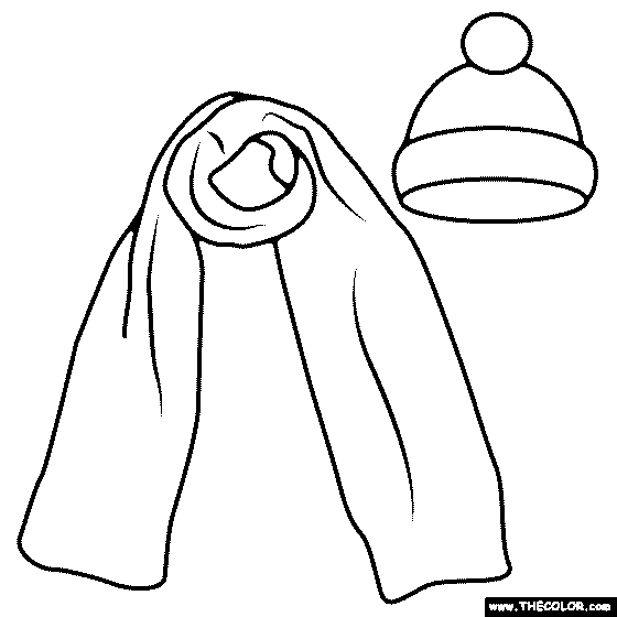 Winter online coloring pages