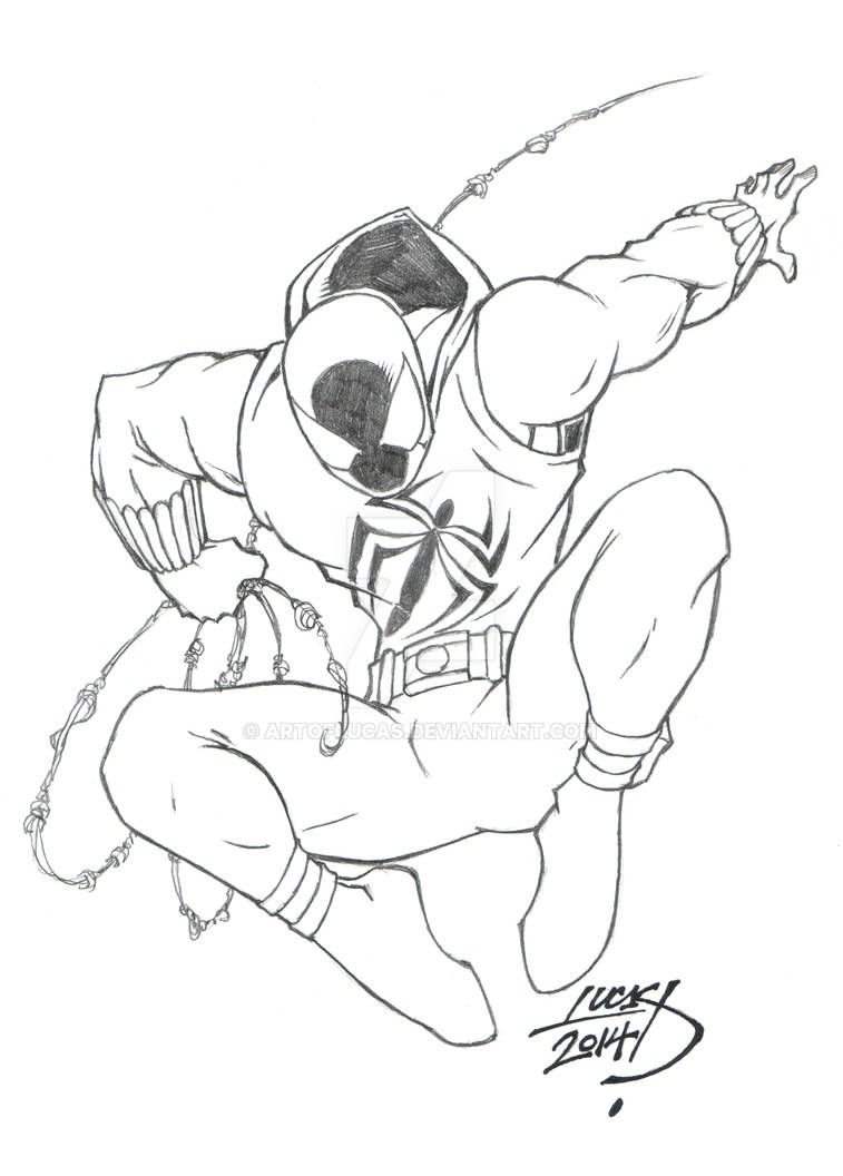 Scarlet spider by artoflucas on