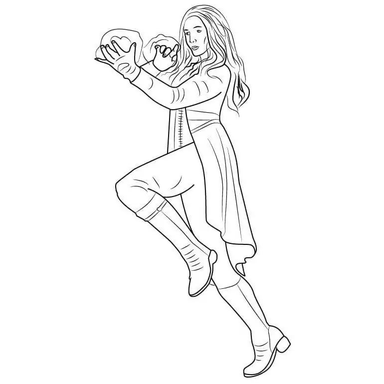 Scarlet witch malvorlagen