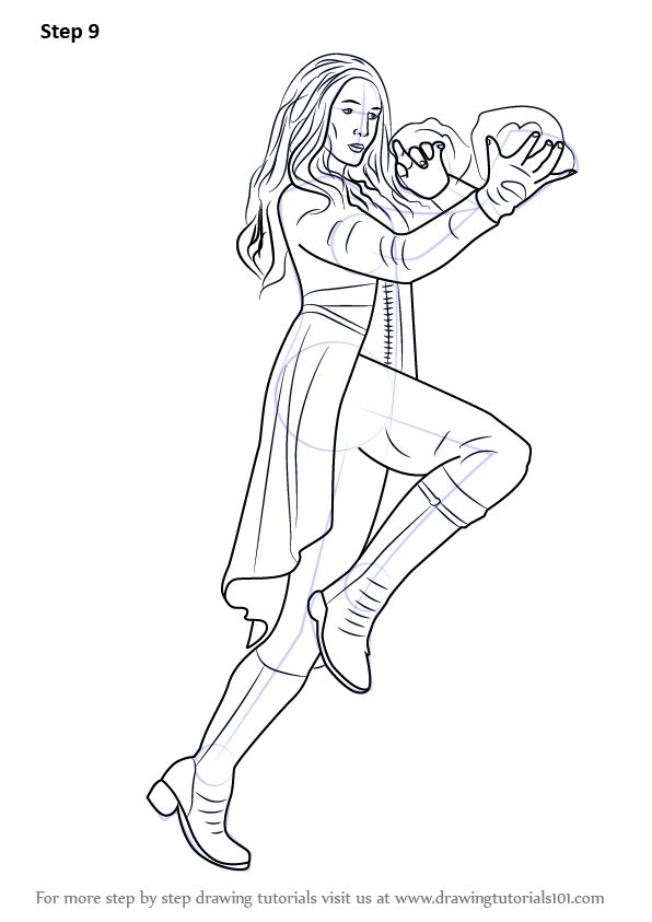 P on scarlet witch