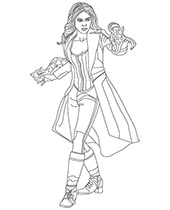 Iron man coloring page avengers